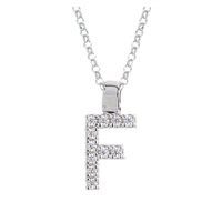 Collana Artlinea Donna in Argento Zircone ZCS4/F-LB - ZCS4/F-LB